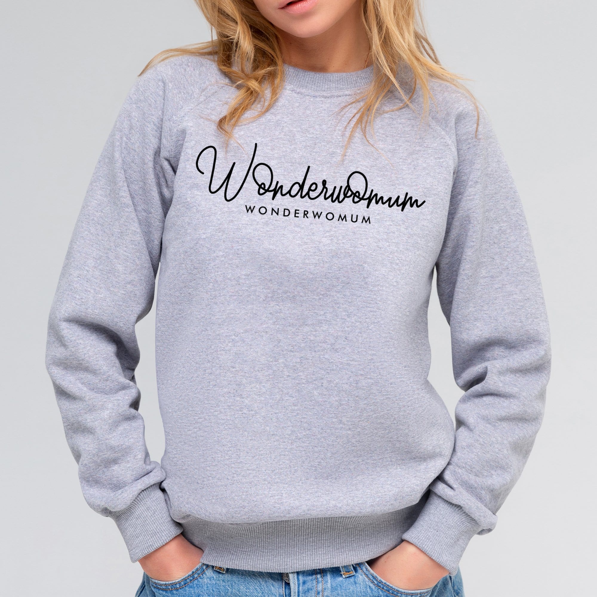 Wonder Womum' Wonder Woman Mum Sweatshirt Jumper