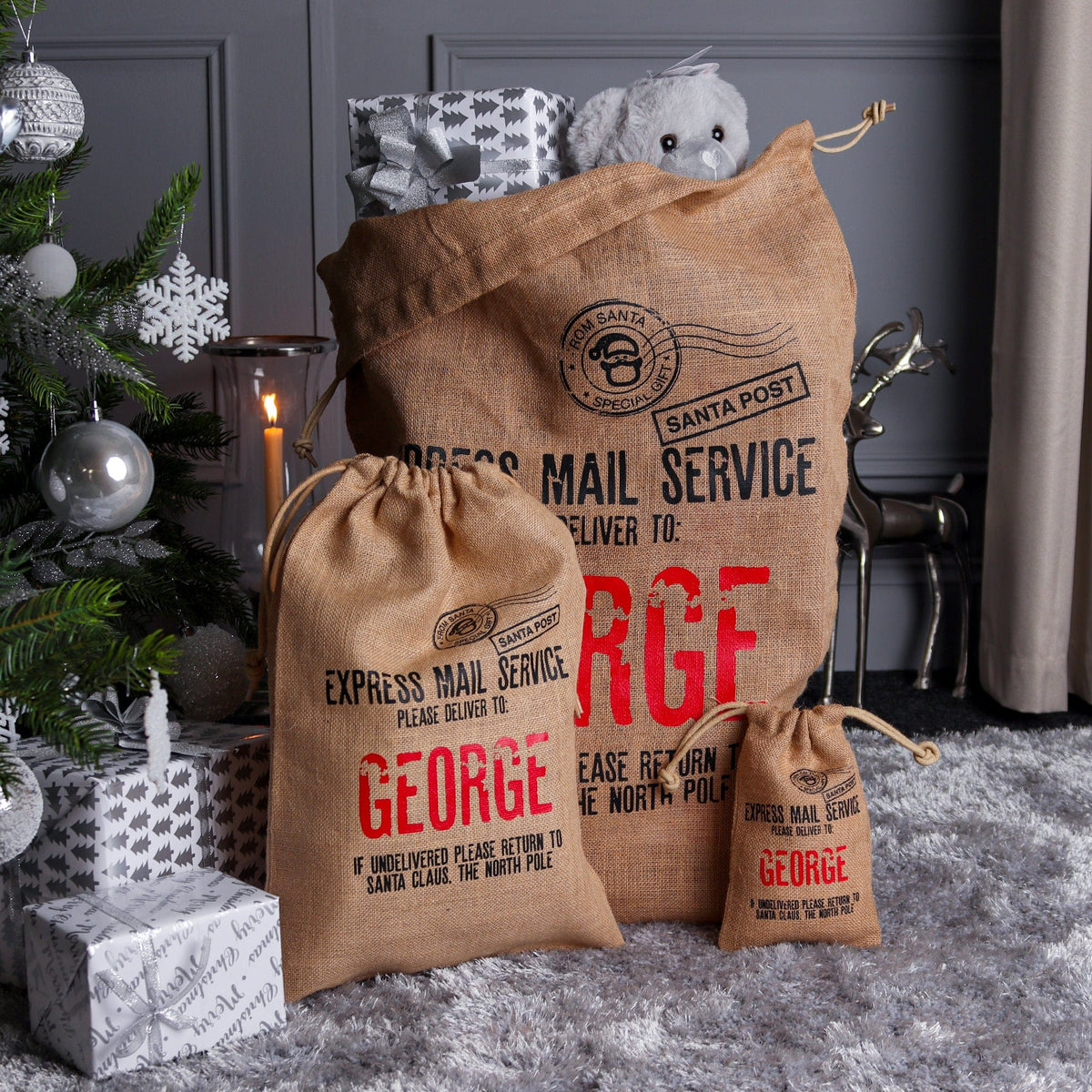 Personalised Express Santa Sack handford & mason